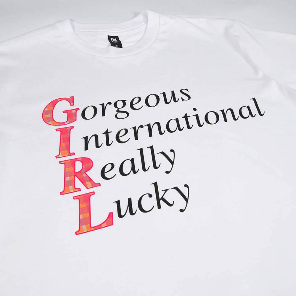 GIRL Tee - White