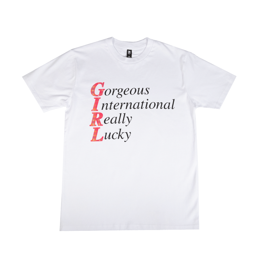 GIRL Tee - White