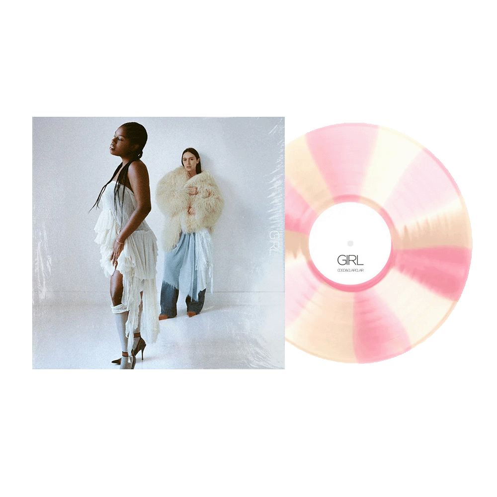 Girl 12" Vinyl - White & Pink Cornetto