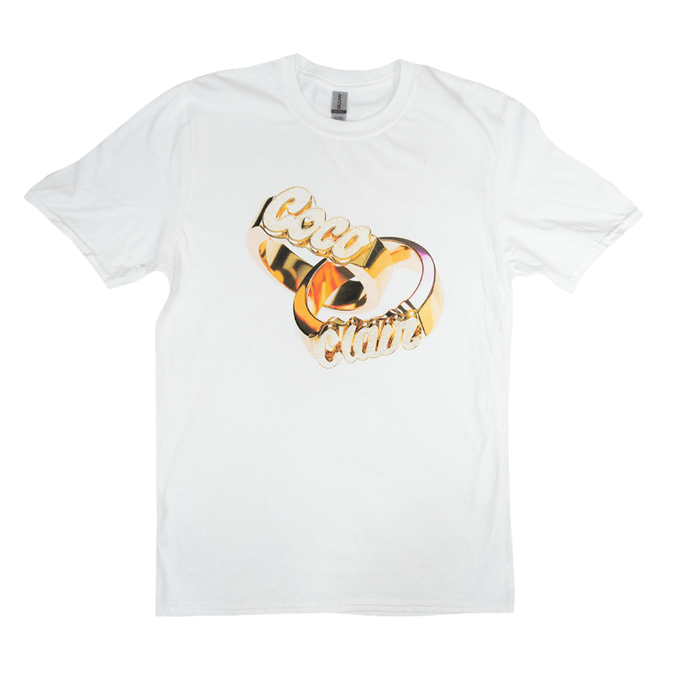 Rings Tee - White